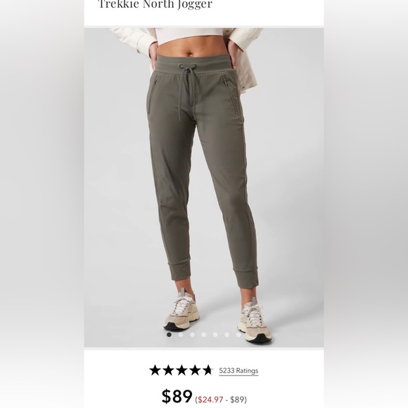 Athleta Pants & Jumpsuits Athleta Trekkie North Jogger Poshmark